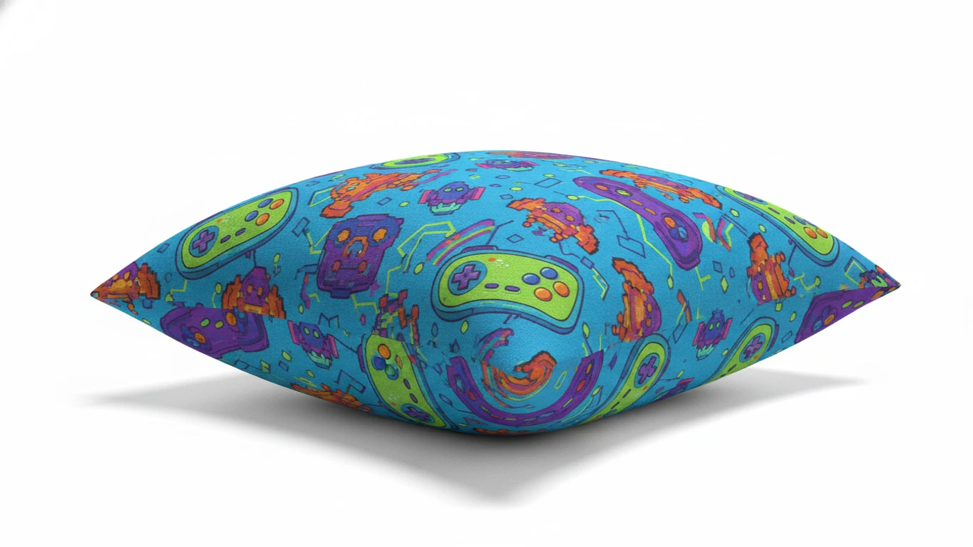 Almofada Decorativa com Estampa Geek