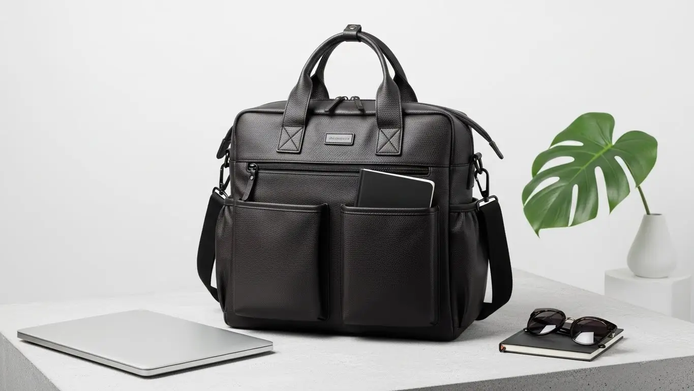 Bolsa de Couro Vegano Versátil