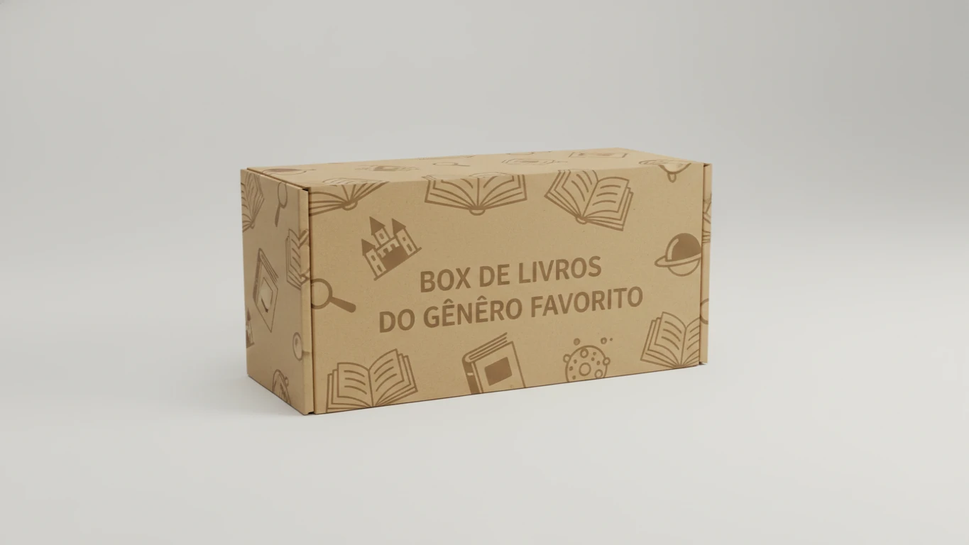 Box de Livros do Gênero Favorito
