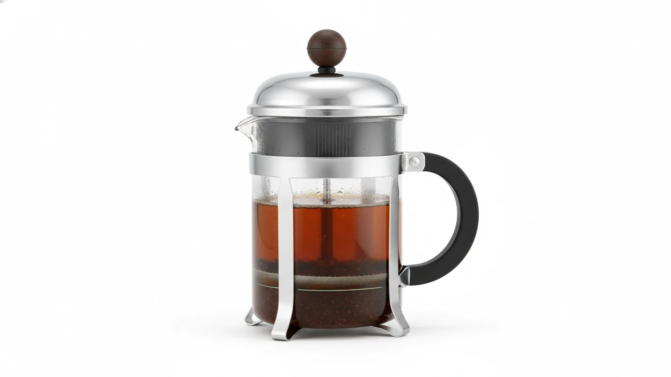 Cafeteira Prensa Francesa de Vidro