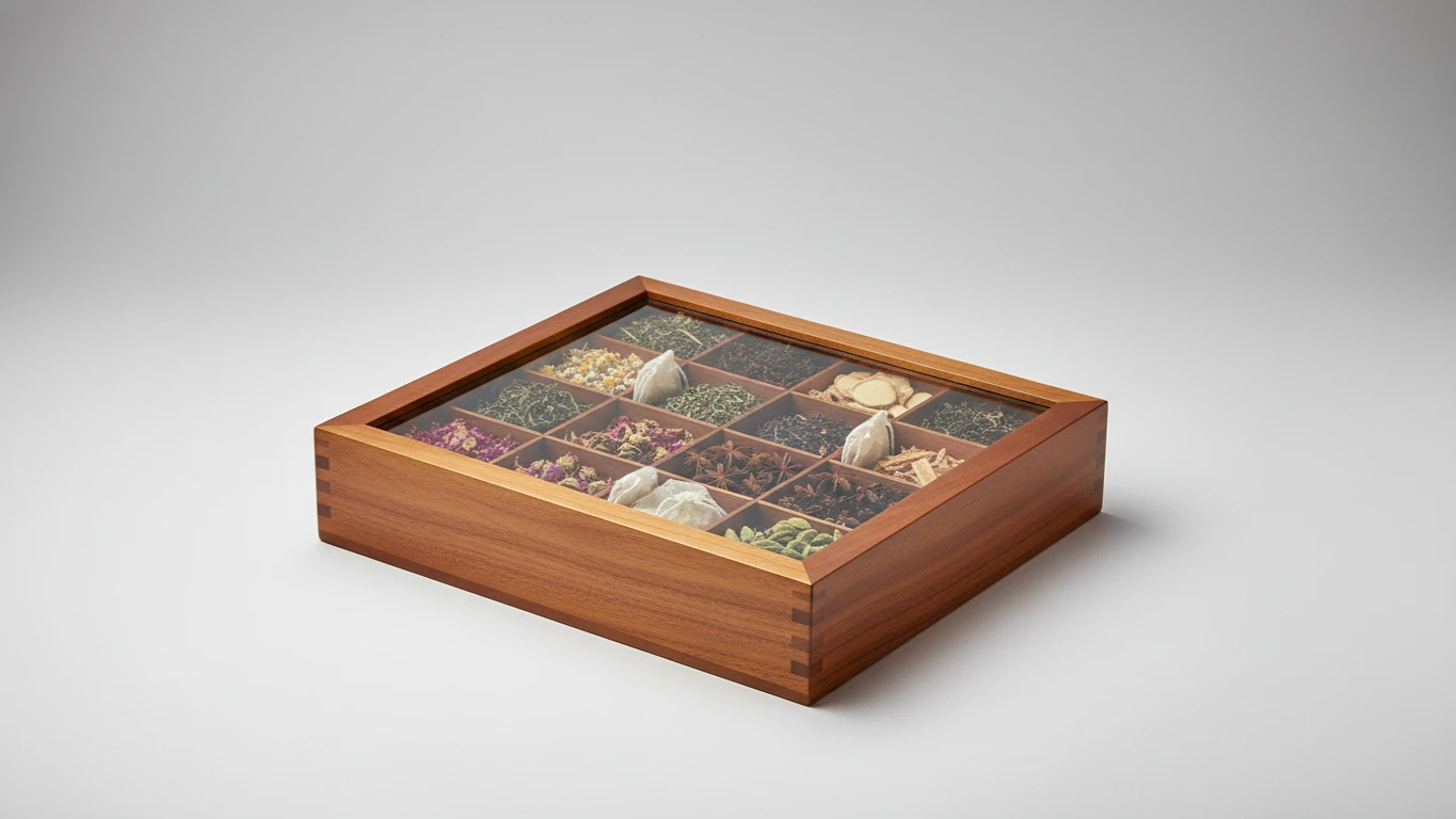 Caixa de Chás Especiais e Infusões