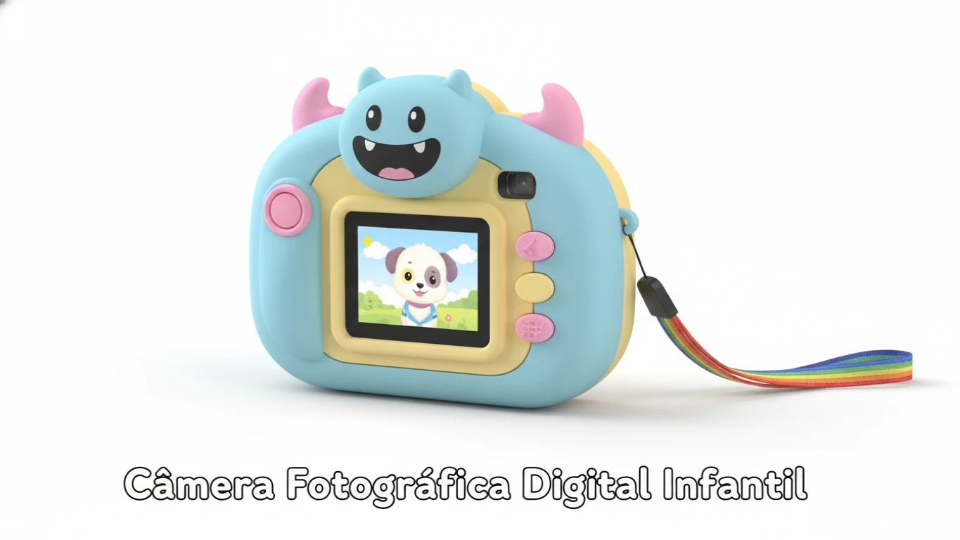 Câmera Fotográfica Digital Infantil