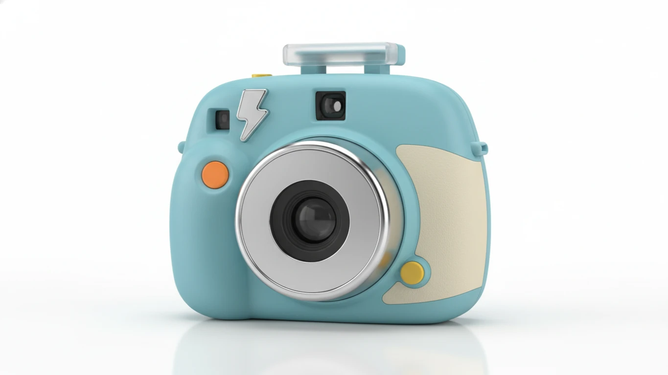 Câmera Instantânea Retrô Divertida