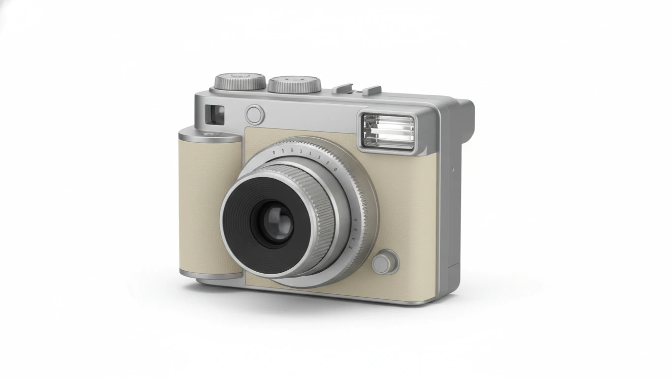 Câmera Instantânea Retrô