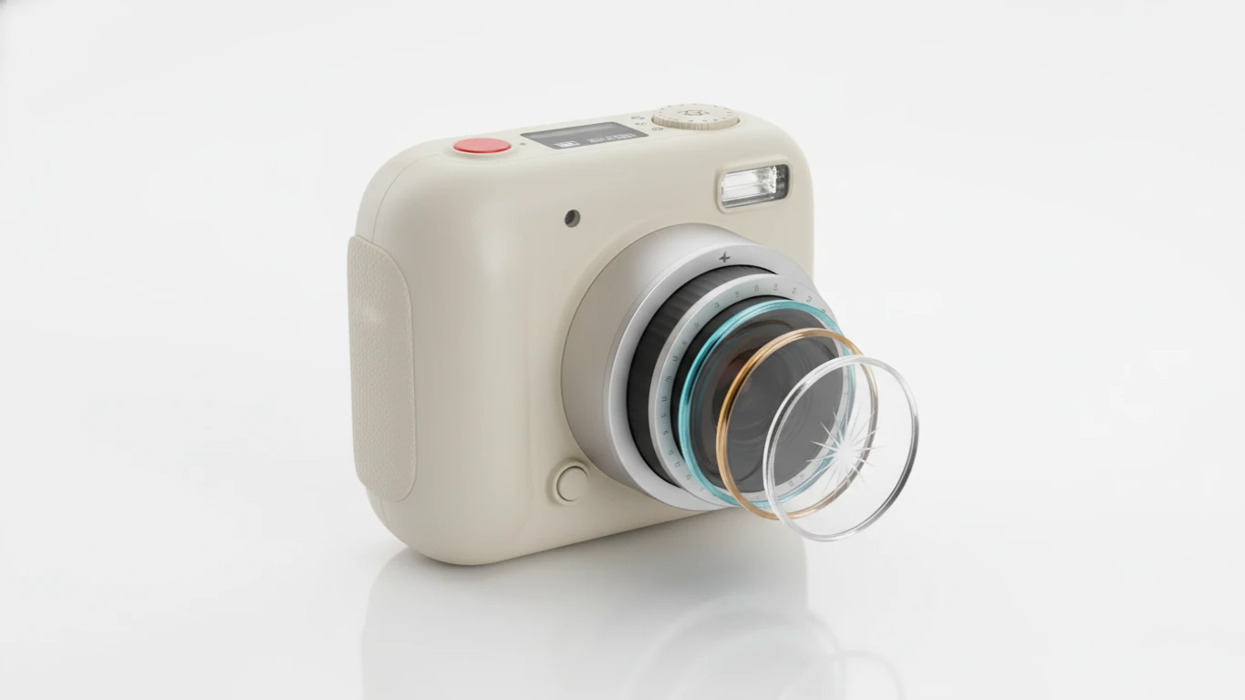 Câmera Instantânea com Filtros Criativos