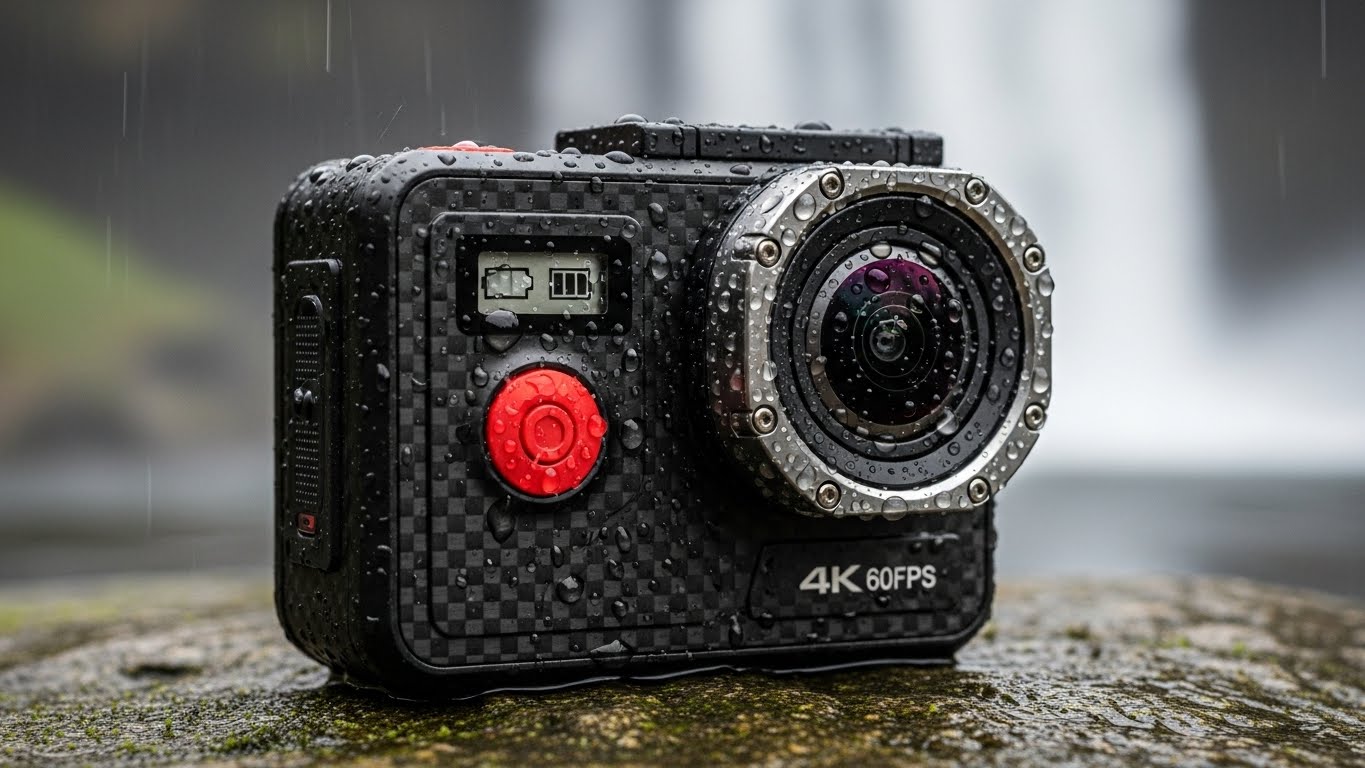 Câmera de Ação 4K Ultrarresistente