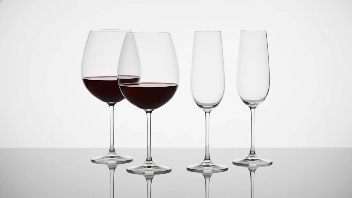 Conjunto de Copos para Vinho ou Champanhe