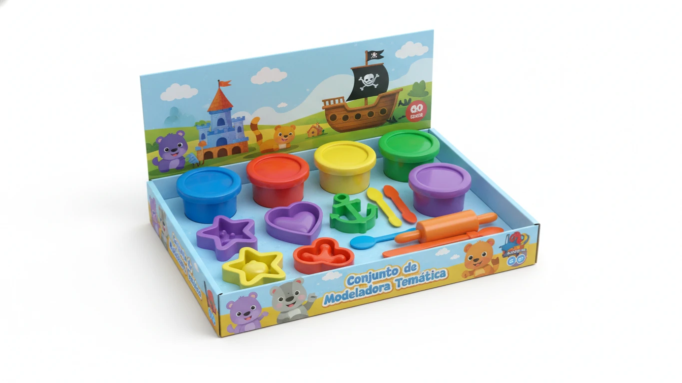 Conjunto de Massinha Modeladora Temática