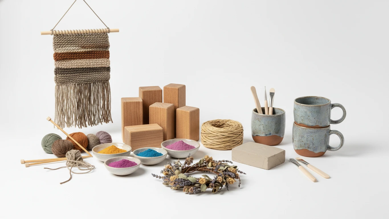 Experiência de Workshop de Artesanato