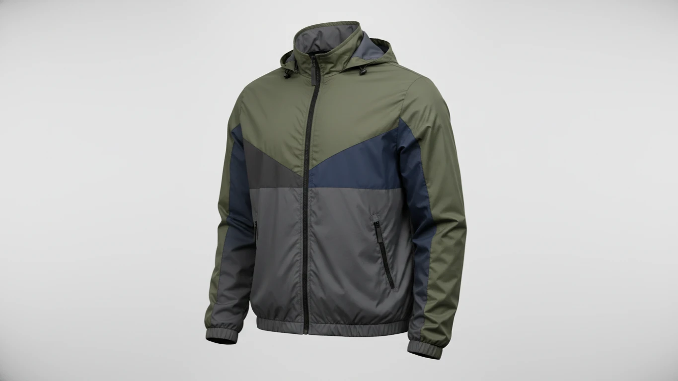 Jaqueta Corta-Vento Estilosa