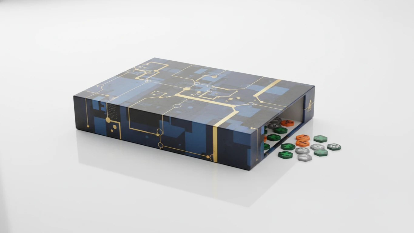 Jogo de Tabuleiro Estratégico Moderno