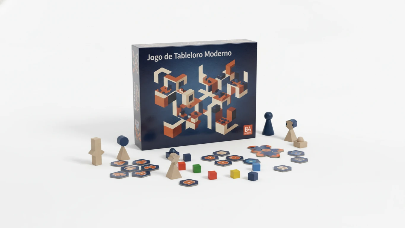 Jogo de Tabuleiro Moderno