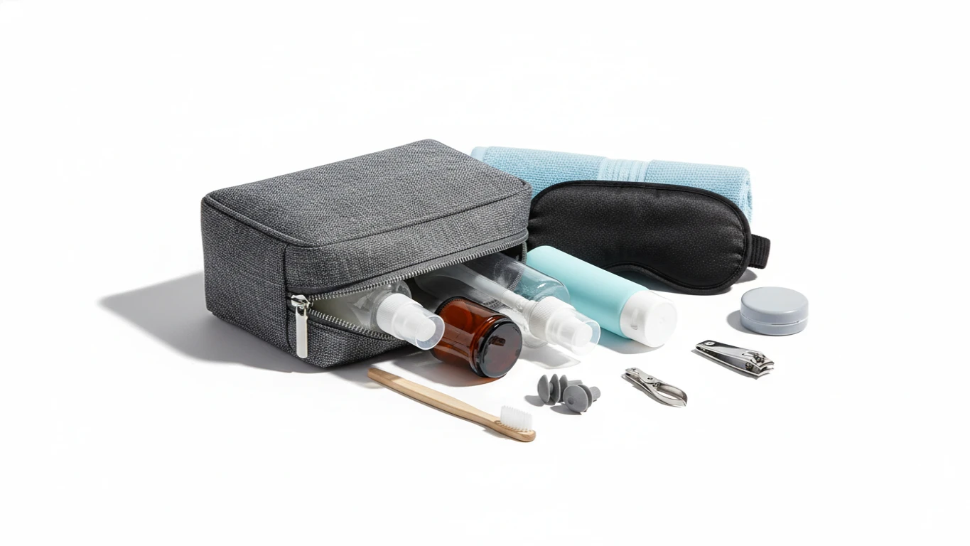 Kit Viagem Essencial com Acessórios