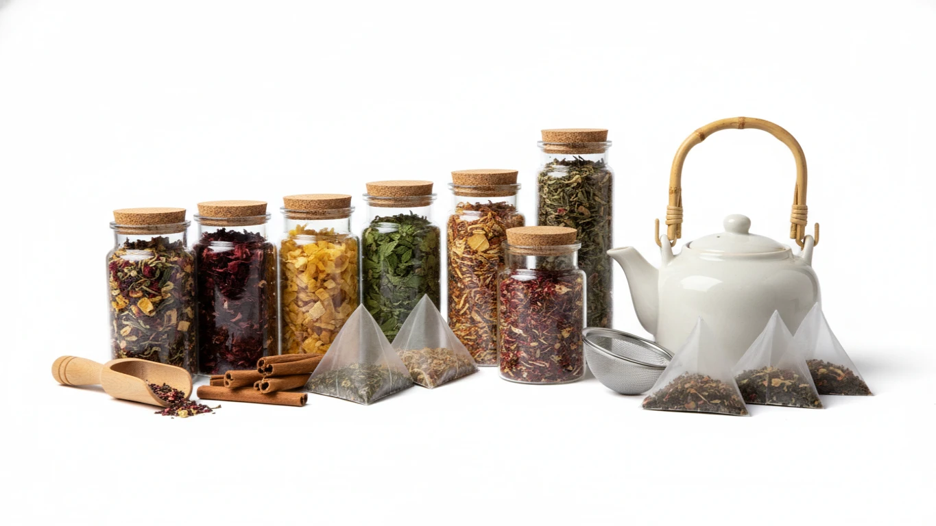Kit Gourmet de Chás Especiais com Infusor Design