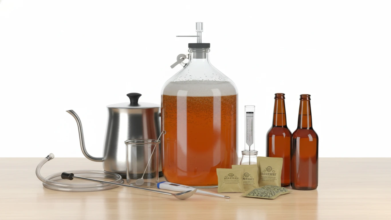 Kit de Fermentação de Cerveja Artesanal
