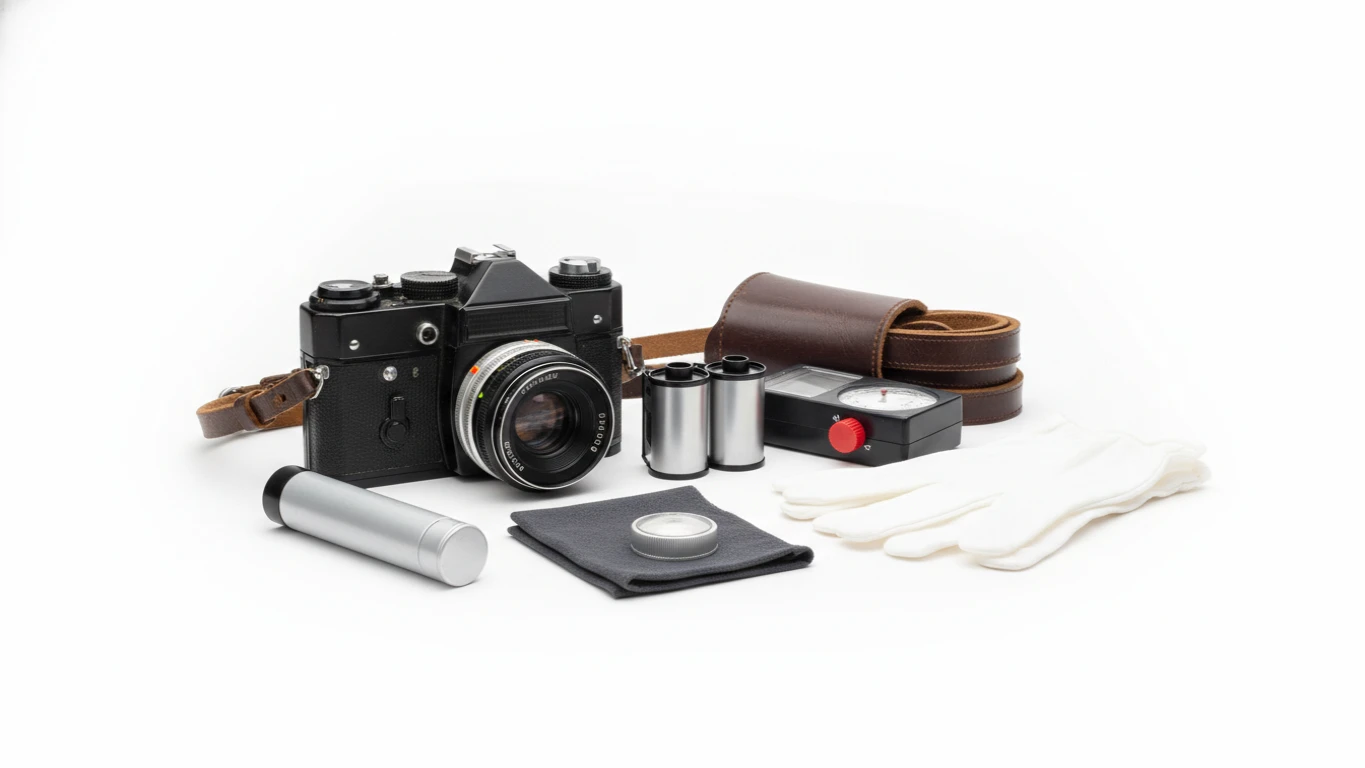 Kit de Iniciação à Fotografia Analógica