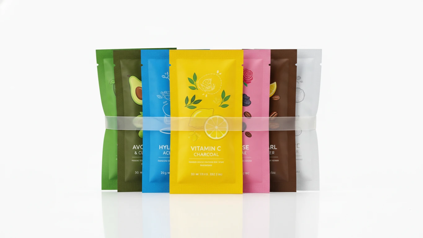 Kit de Máscaras Faciais Variadas