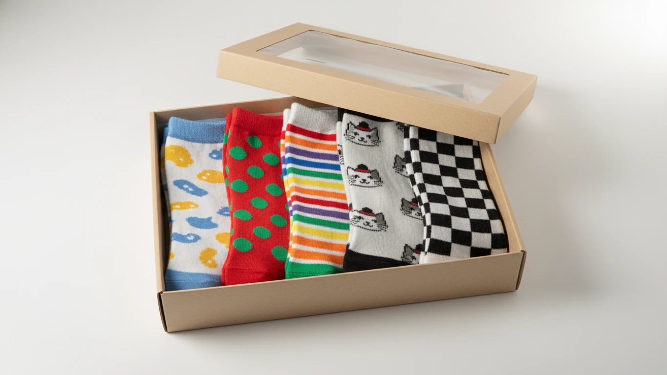 Kit de Meias Divertidas e Confortáveis