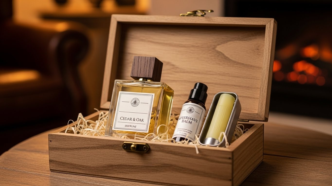 Kit de Perfumes Masculinos Amadeirados