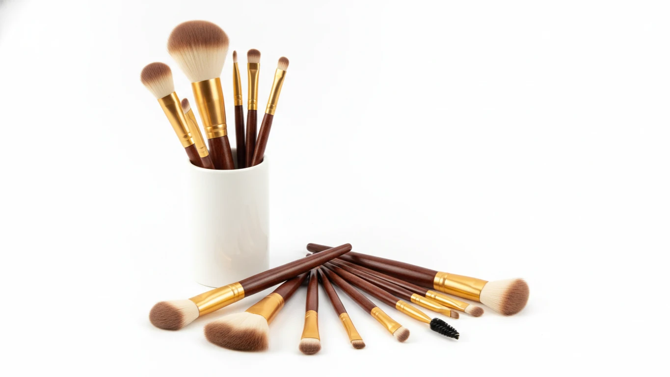 Kit de Pincéis Profissionais de Maquiagem
