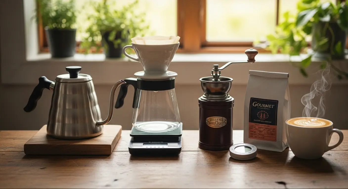 Kit para Preparo de Café Especial em Casa (Prensa Francesa ou Aeropress)