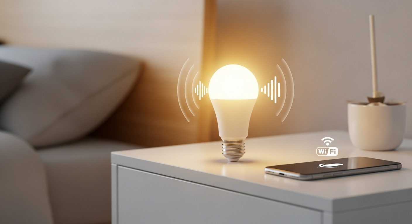 Lâmpada Inteligente com Wi-Fi e Controle por Voz