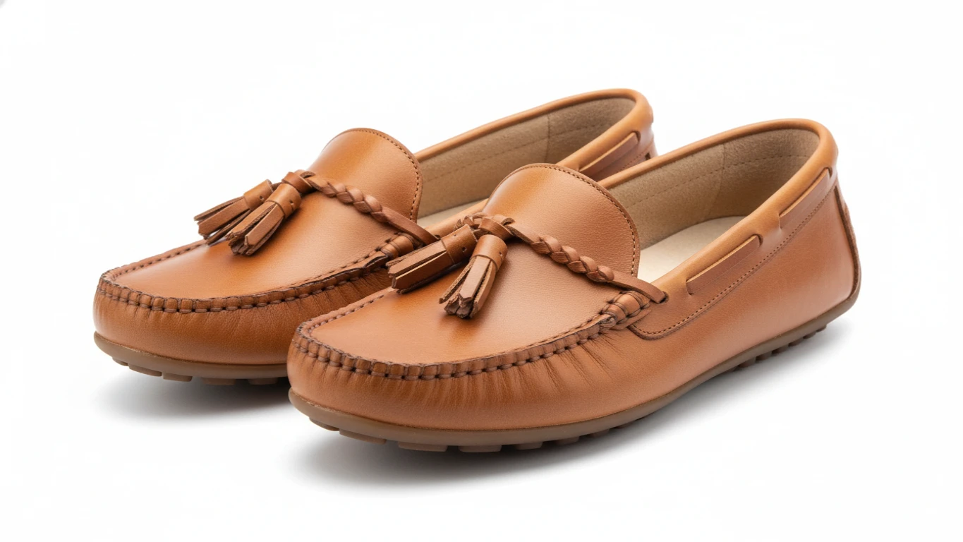 Mocassim de Couro Confortável