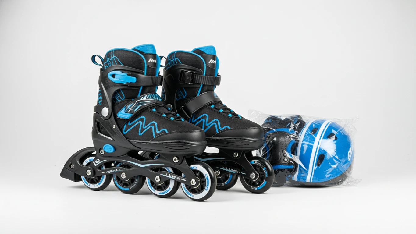 Patins Ajustáveis com Kit de Proteção