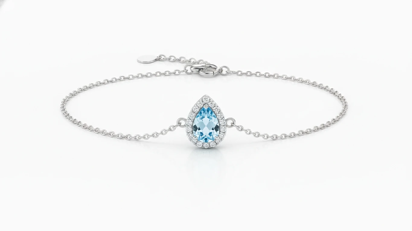 Pulseira Delicada com Pingente