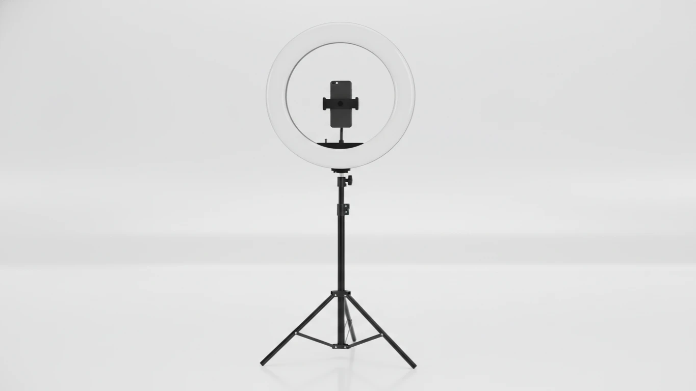 Ring Light Profissional para Conteúdo Digital