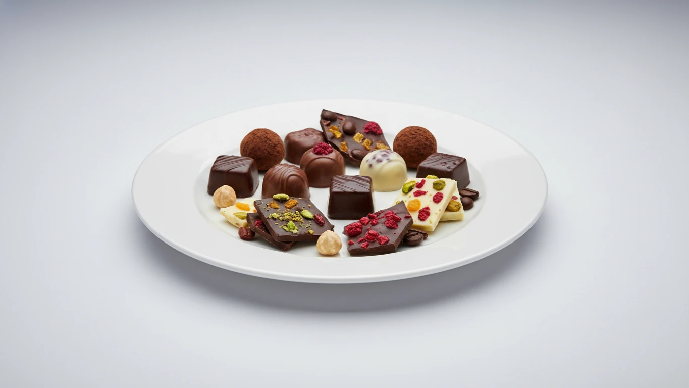 Seleção de Chocolates Finos Artesanais