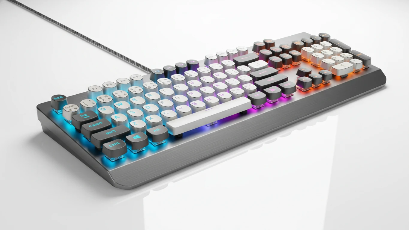 Teclado Gamer Mecânico Retroiluminado