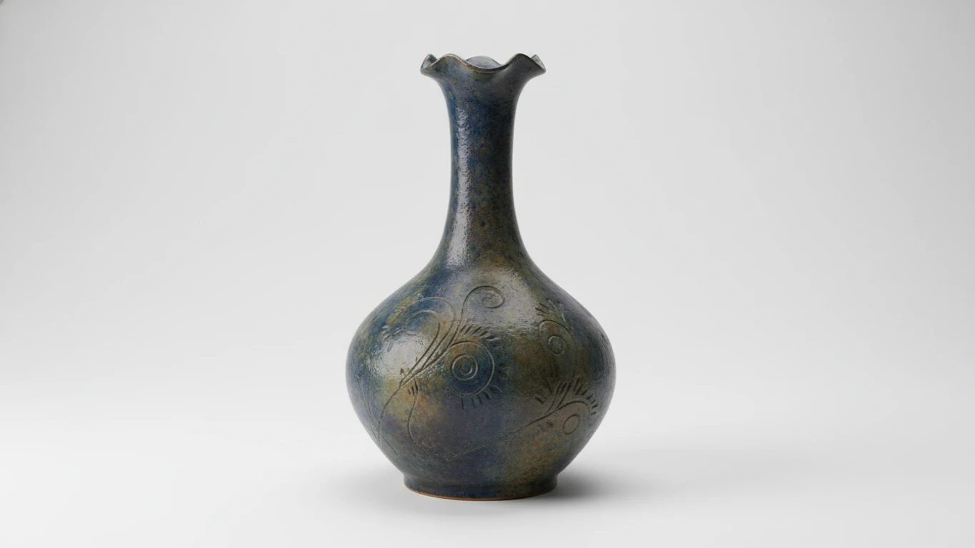 Vaso Decorativo de Cerâmica Artesanal