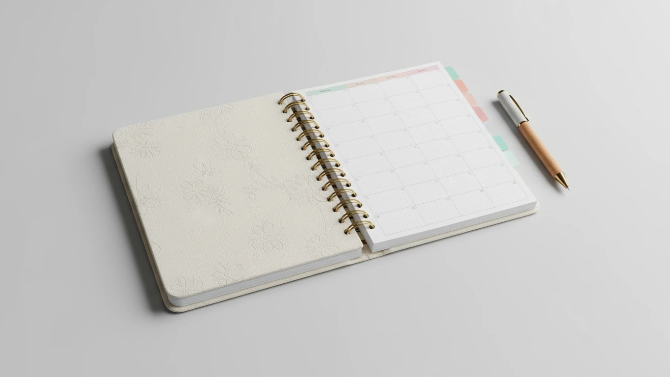 Agenda Planner Criativa e Personalizável