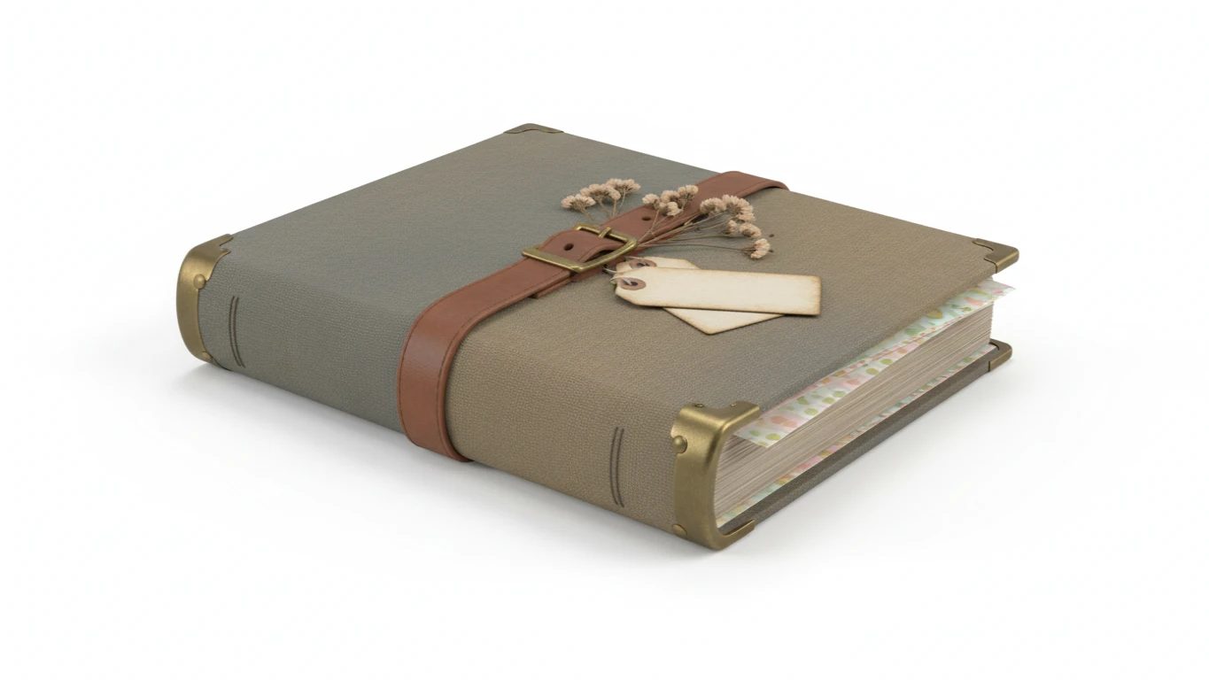 Álbum de Fotos para Scrapbook ou Memórias