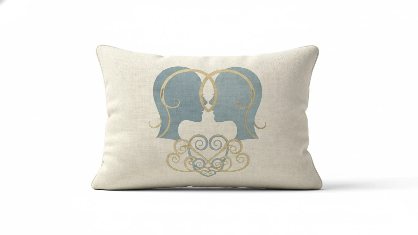 Almofada Decorativa Personalizada para Casal
