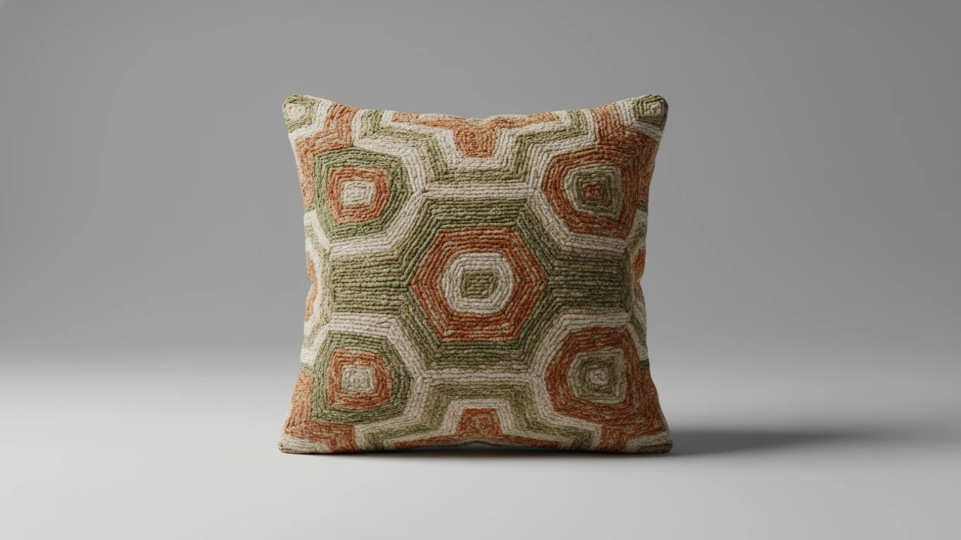 Almofada Decorativa com Textura Única
