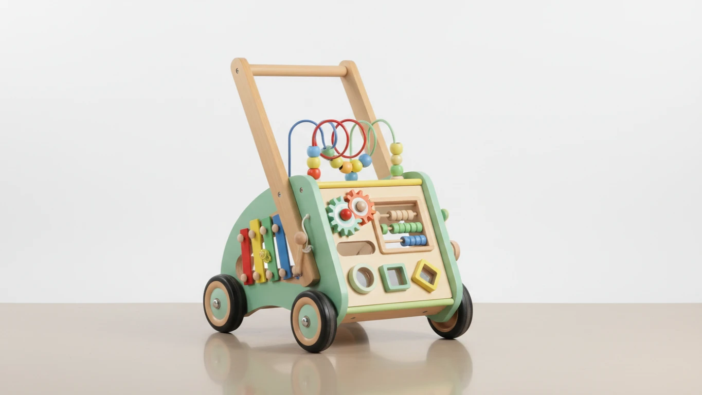 Andador de Empurrar Interativo