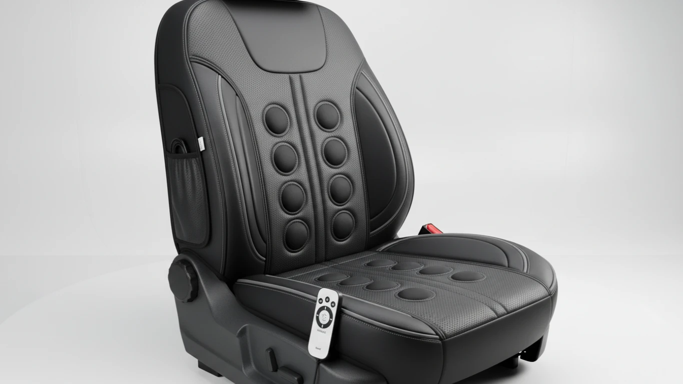 Assento de Carro com Massageador e Aquecimento