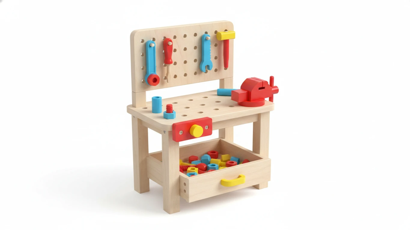 Bancada de Ferramentas Infantil