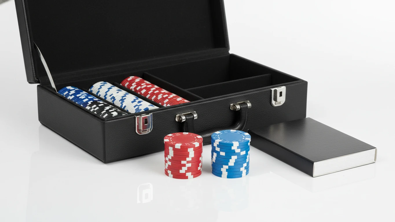 Baralho de Poker Profissional com Fichas