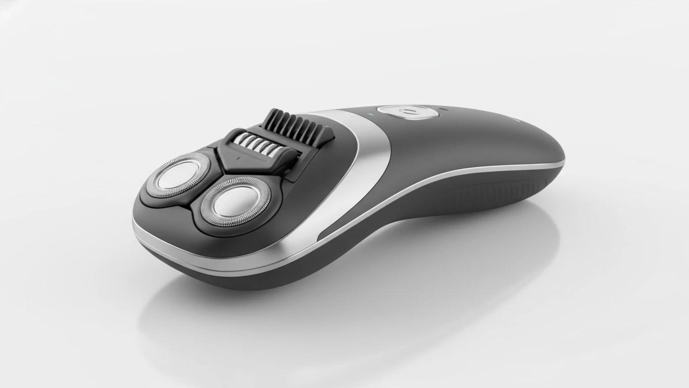 Barbeador Elétrico Híbrido para Rosto e Corpo