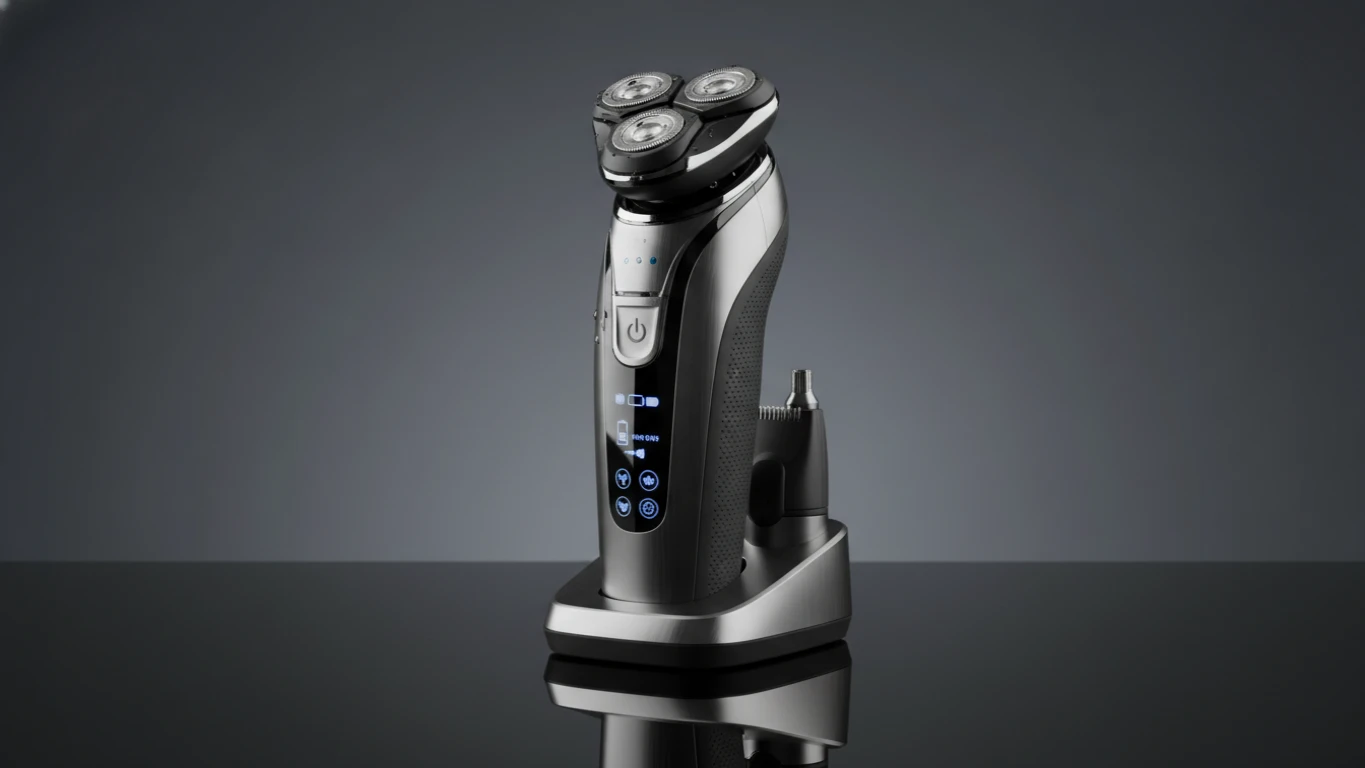 Barbeador Elétrico de Precisão com Múltiplas Funções