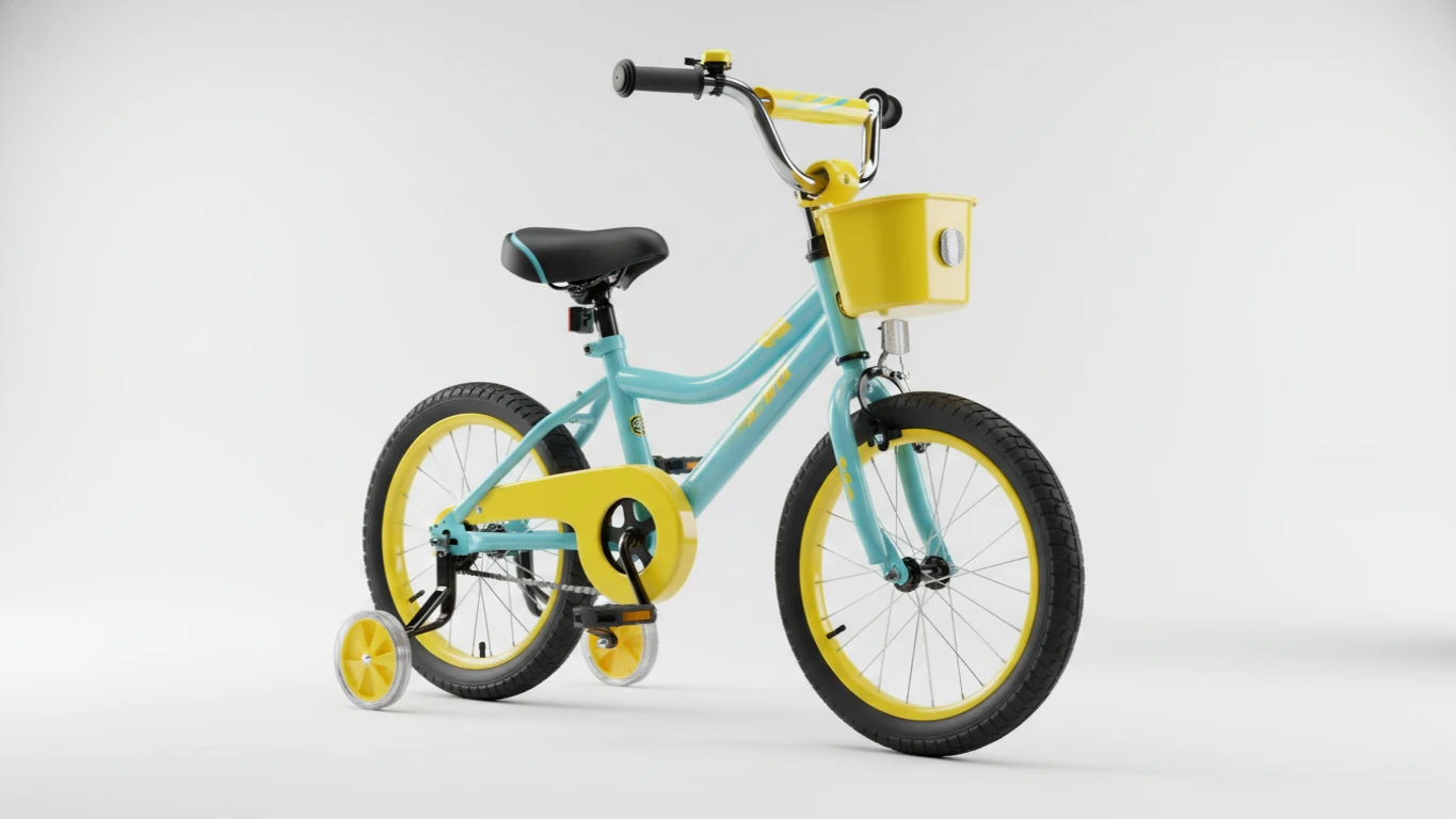 Bicicleta Infantil com Rodinhas Removíveis