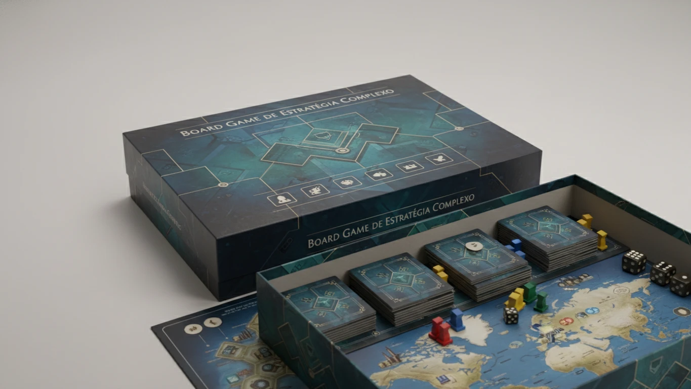 Board Game de Estratégia Complexo