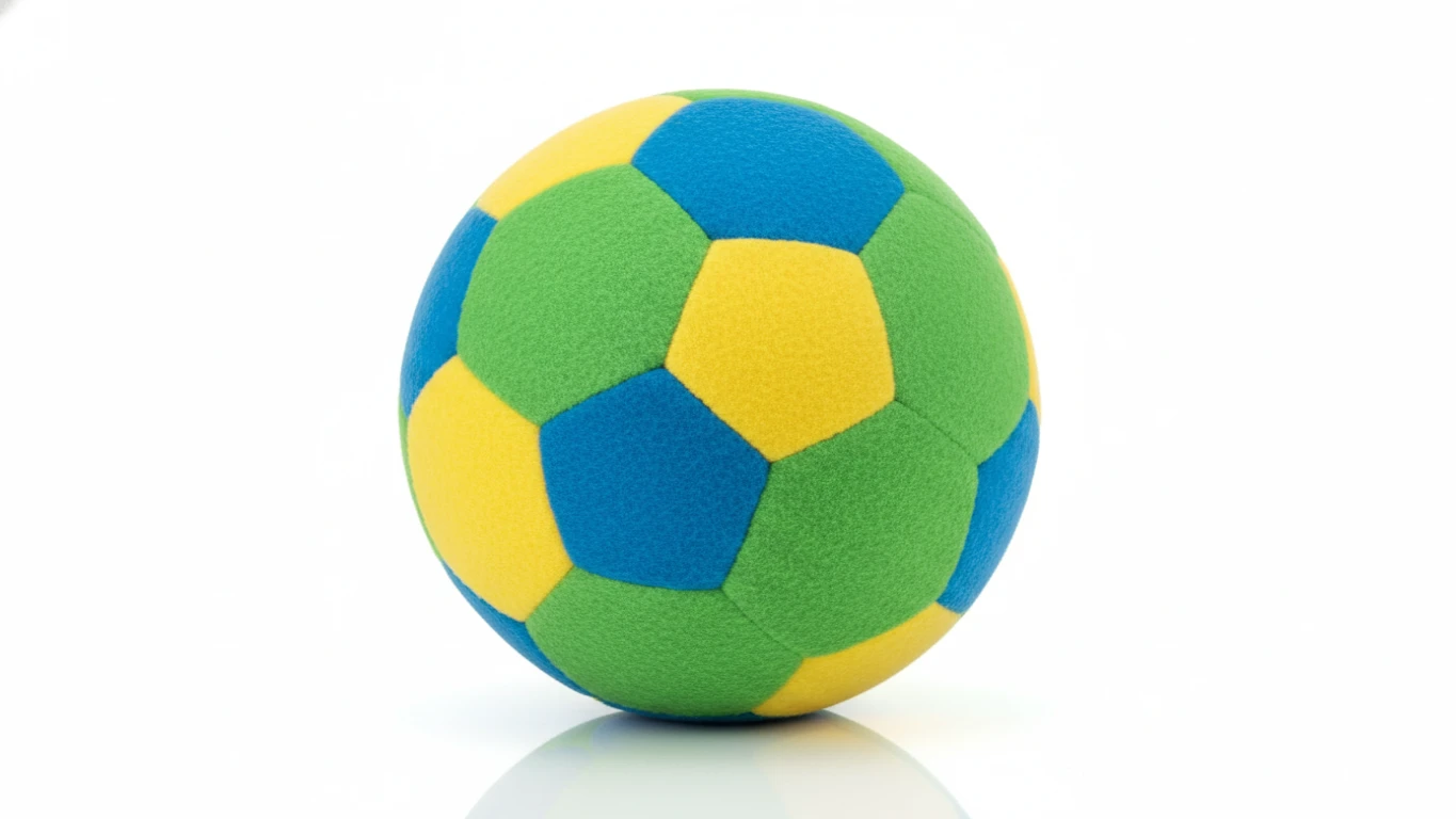 Bola de Futebol Infantil Macia