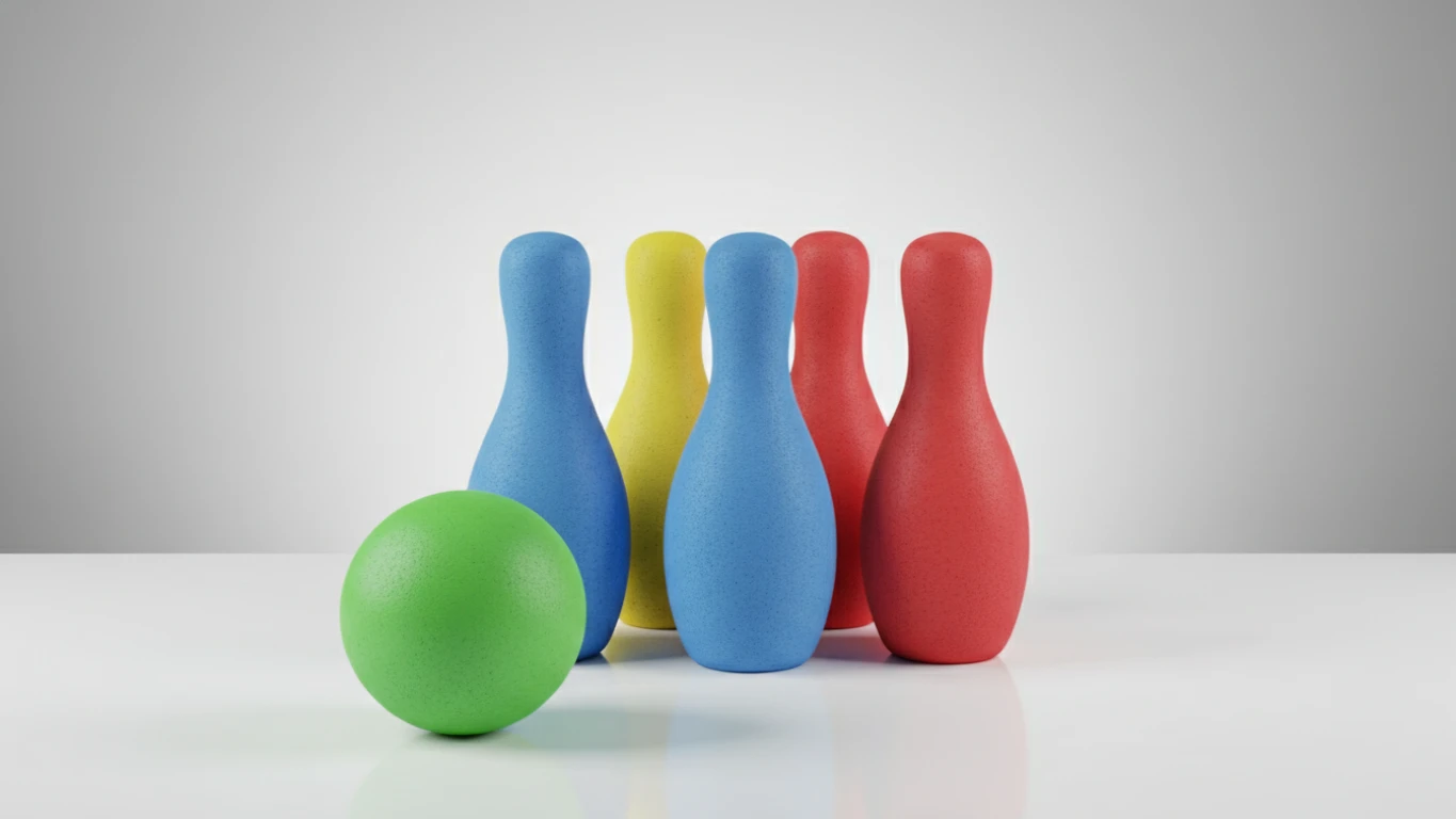 Boliche Infantil de Espuma