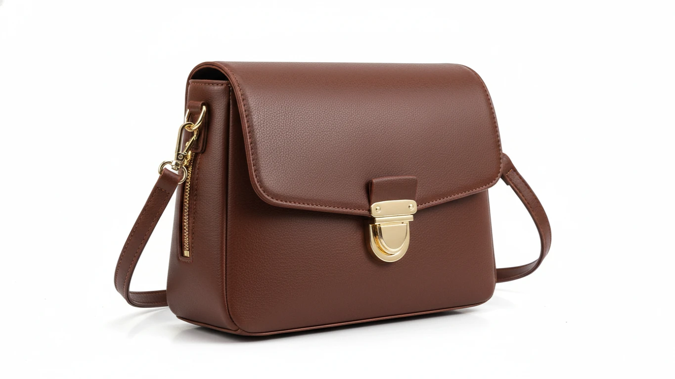 Bolsa Feminina Transversal em Couro Sintético