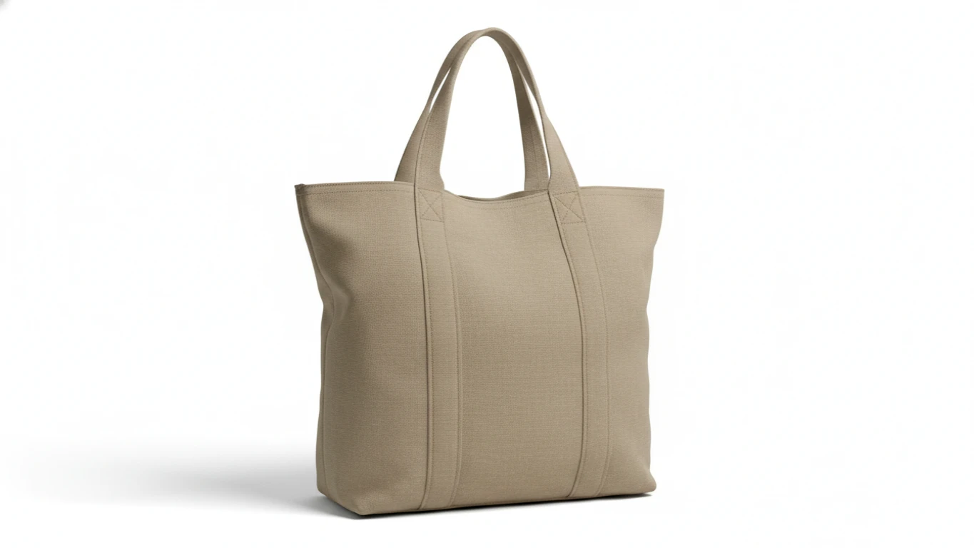 Bolsa Tote Casual em Lona Resistente