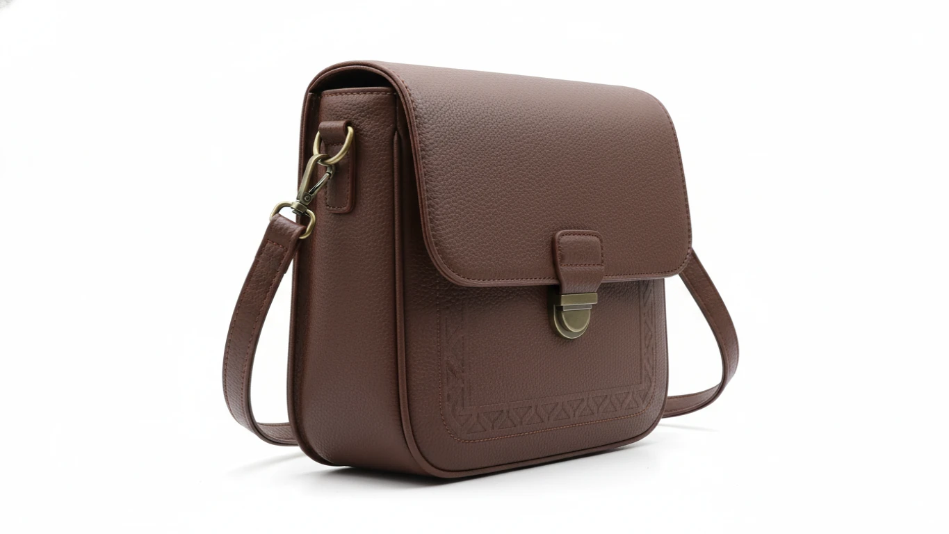 Bolsa Transversal Versátil de Couro Sintético